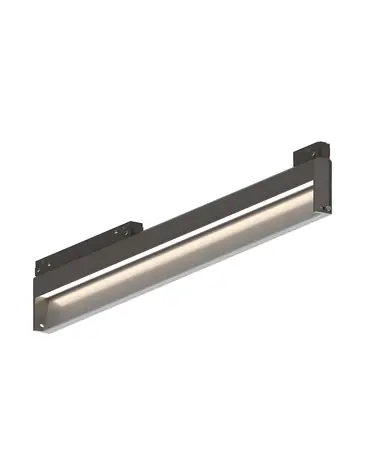 Ideal lux EGO WALL WASHER čierna / Lištové svietidlo / 570 mm / 1400 lm / 3000K / 50000h / hliník / IP20