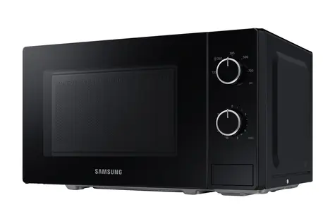 Samsung MS20A3010AL čierna / Mikrovlnná rúra / otočné ovládanie / bez displeja