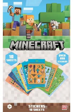 PYRAMÍD Samolepky Minecraft / Samolepky / 800 ks / 10 hárkov