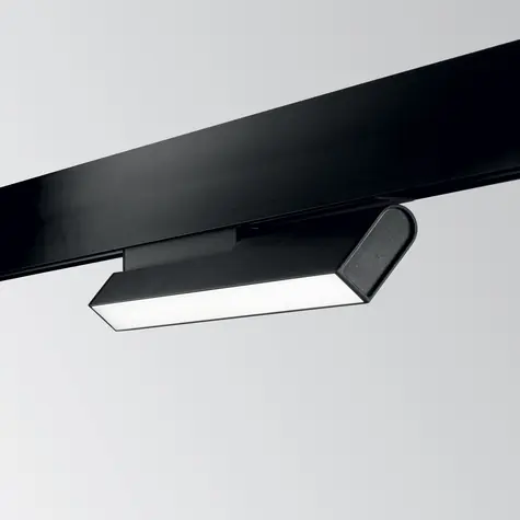 Ideal lux EGO FLEXIBLE WIDE čierna / LED lištové svietidlo / 7W / 3000K / 810lm / IP20
