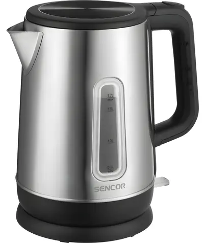 Sencor SWK 1723SS strieborná / Rýchlovarná kanvica / 2200W / 1.7L / nerez