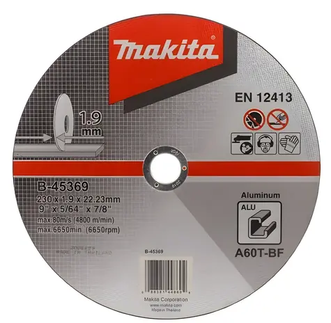 Makita Rezný kotúč na hliník / Rezný kotúč / O 230 mm / 1,9 mm