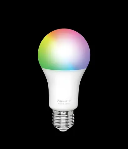 Trust SMART WiFi Bulb E27 / Žiarovka / LED / Wi-Fi / White & Colour