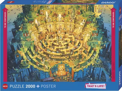 HEYE Puzzle That's Life: Hlboko / 2000 dielikov / 97 × 69 cm