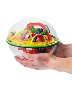 Intellect Ball Hlavolam 3D 208 / Hlavolam / priemer 20 cm / CZ balenie