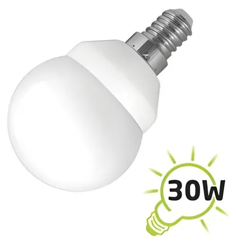 Tipa LED žiarovka / E14 / 4W / B50 / 230V / teplá biela