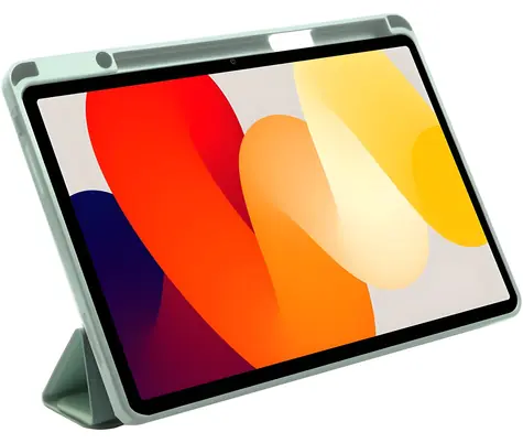 YENKEE YBT 1081 SILIC svetlo šedá / Puzdro pre XIAOMI Redmi Pad 2 / so stojanom ORIGAMI / TPU