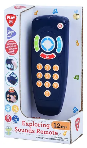 PLAYGO Skúmanie diaľkového ovládača / Interaktívna hračka / plast / 2x batéria AAA