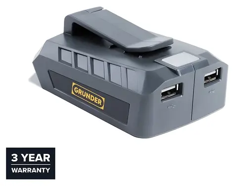 Grunder ADP-01 / USB nabíjací adaptér / Powerbank / 18V