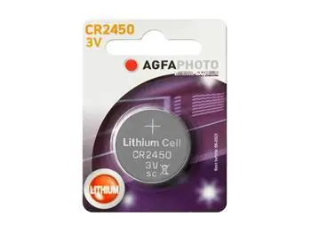 AGFAPHOTO CR2450 / Gombíková batéria / Lítiová / 3 V / 1 ks