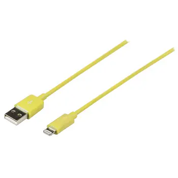 Valueline Kábel USB-A - Lightning 1 m žltá / Synchronizačný a nabíjací kábel