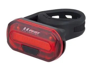 Pro-T PLUS Compact / Zadné svetlo na bicykel / 15 LED diód / Blikací režim