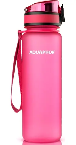 AQUAPHOR Filtračná fľaša ružová / Filtračná fľaša / 500 ml