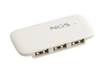 NGS Connectivity IHUB4 biela / USB hub / USB 2.0 / 3 porty