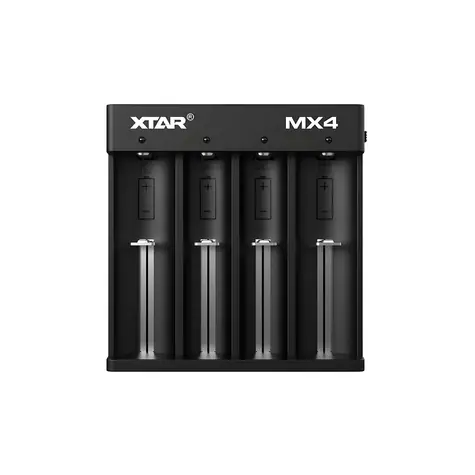 XTAR MX4 / Nabíjačka batérií / Li- ION / Ni-MH / USB-C / pre 4 batérie