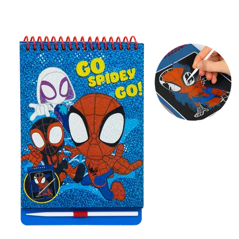 CERDA STATIONERY Škrabacia sada Spidey / MARVEL / 14 x 20 cm
