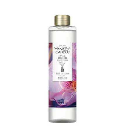 Yankee Candle Wild Orchid Náhradná náplň do vonného difuzéra / Náplň do difuzéra / 250 ml