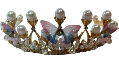 SPARKYS Čelenka Butterfly Crown / Karnevalový doplnok / Licencia PINK
