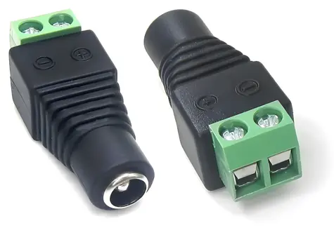 Xtendlan Jack 5,5/2,1mm samica na skrutkovú svorkovnicu / Napájacia redukcia