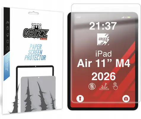 GrizzGlass PaperScreen pre Apple iPad Air 11" 2024/2025/2026 / Ochranná fólia / Matná