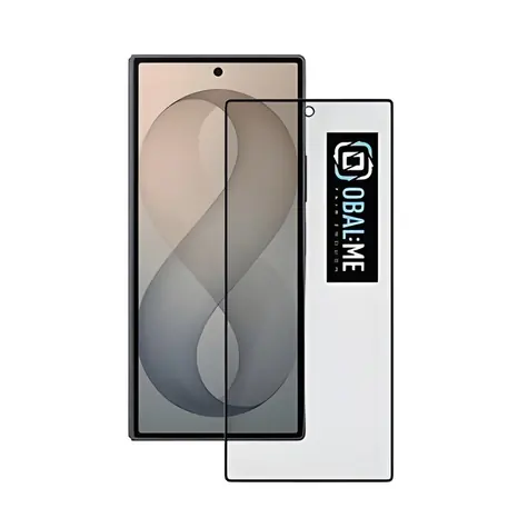Obal:Me Privacy 5D pre Samsung Galaxy Z Fold 8 čierna / Tvrdené sklo