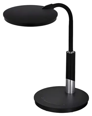 Activejet AJE-RAYA RGB čierna / Stolná LED lampa / 10W / 64x LED / 4000k / IP20