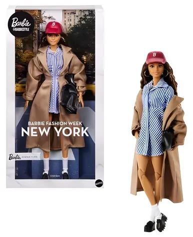 Mattel Barbie @BarbieStyle New York / Zberateľská bábika / JJX32