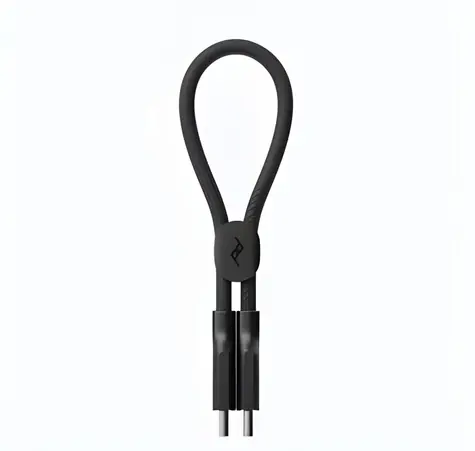 Peak Design UltraStrand USB-C kábel čierna 15 cm / dátový kábel / 240 W / 40 Gbps