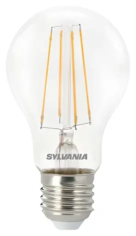 Sylvania ToLEDo Retro E27 / LED žiarovka / 806 lm / 2700K / Stmievateľná / Číre sklo