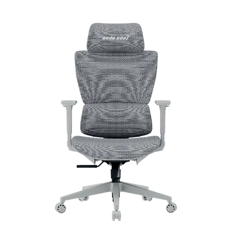 Anda Seat X-Air Mega Size XL sivá Twilight / Herná stolička / sieťovina / nosnosť 120 kg / sklon 105-126 ° / 3D podrúčky
