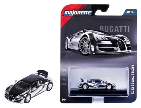 MAJORETTE Auto Bugatti Veyron 16.4 Super Sport / model 1:64 / kov / voľnobeh / dĺžka 7,5 cm