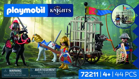 Playmobil Stavebnica Rytieri 72211 Únos draka / Knights