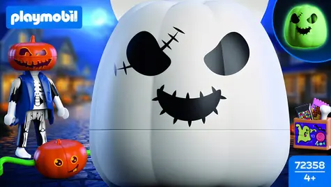 Playmobil Halloween 72358 Tekvica: Tekvicová hlava / Stavebnice