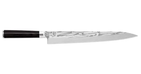 KAI Shun Pro Sho / Nôž Yanagiba / čepeľ 27 cm / oceľ A(US)10 / 60 HRC / jednostranné brúsenie