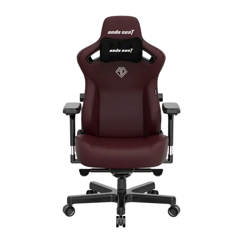 Anda Seat Kaiser 3 XL vínová / Herná stolička / PVC koža / veľkosť XL / nosnosť 200 kg