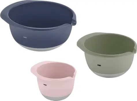 Emsa Prep & Bake modrá / Sada mís / 3 ks / 4,15 l