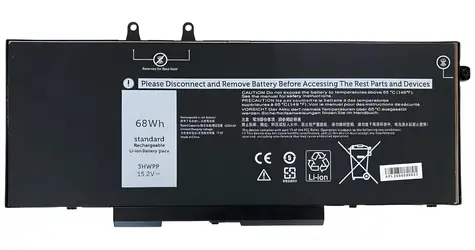 Trx 3HWPP / Batéria pre notebook / 68 Wh / DELL Latitude 5401, 5410, Precision 3540 / neoriginálna