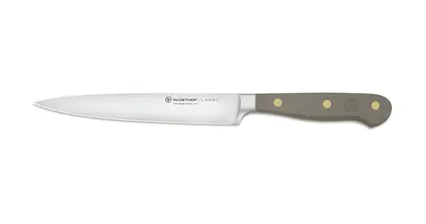 Wüsthof CLASSIC COLOUR Velvet Oyster / Nôž na šunku / 16 cm / kovaná oceľ