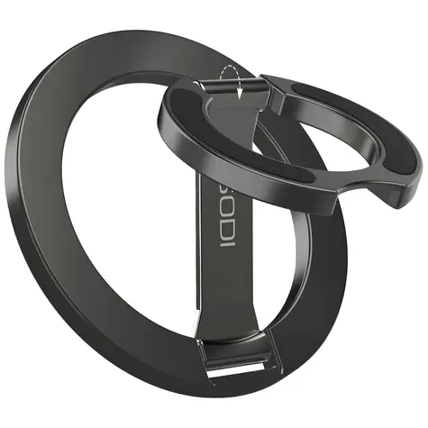 SODI ST04 čierna / Magnetický stojanček na telefón / Obojstranný / MagSafe