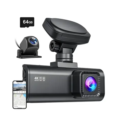 Redtiger F7N 64GB / Kamera do auta / predné 4K + zadné 1080p / Wi-Fi 6 / GPS