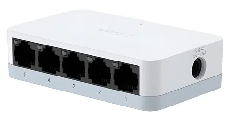 D-Link DES-1005C / Switch / 5 portov / 10/100 Mbps / Unmanaged