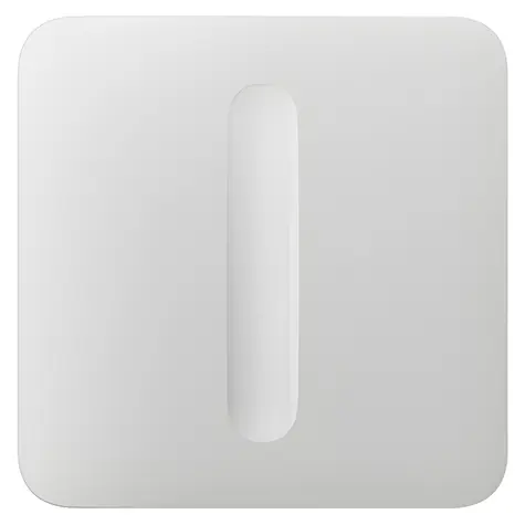 AJAX SoloButton (Dimmer) biela / Stmievacie tlačidlo pre LightSwitch