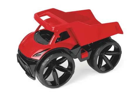 Wader Auto Maximus sklápač červená / 58 cm / plast / 12m +