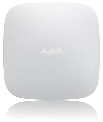 AJAX Hub 2 PLUS biela / Centrála zabezpečovacieho systému / 12V