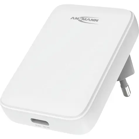 Ansmann 130PD biela / Nabíjací adaptér / 1x USB-C / 30 W / PD / QC3.0