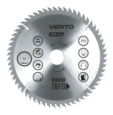 Verto 61H142 / Pílový kotúč / 350 x 30 mm / 40Z