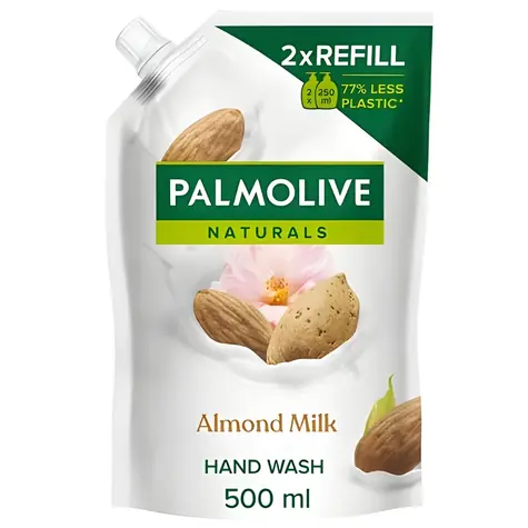 Palmolive tekuté mydlo Almond Milk náhradná náplň 0,5 l / Tekuté mydlo