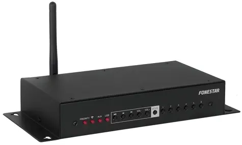 Fonestar WiFi LAN audio streamer / Zosilňovač / 2x20W/4ohm / Spotify / Tidal / AirPlay / multiroom