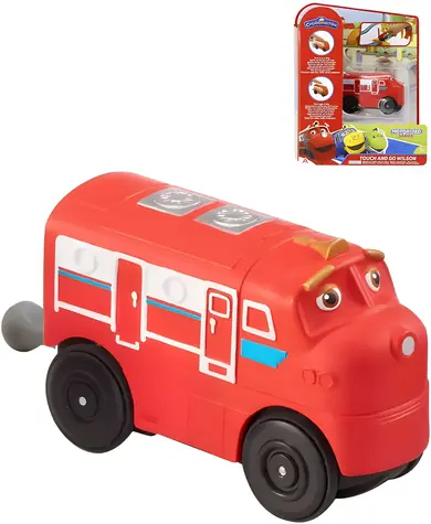 CHUGGINGTON Vláčik Wilson Touch And Go / Na batérie / 2 tlačidlá štart-stop / dĺžka 9,5 cm / od 3 rokov