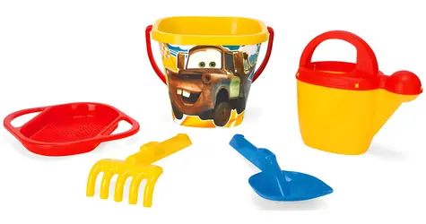 Wader Sada na piesok Autá/Cars / Sada na piesok / 5 dielov / Plast / od 1 roku